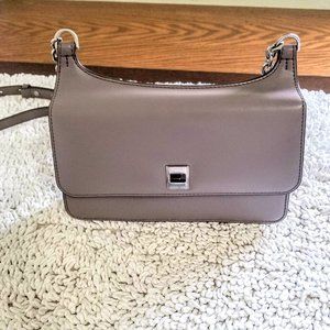 Michael Michael Kors Natalie Medium Chain Messenger Leather Bag  Cinder